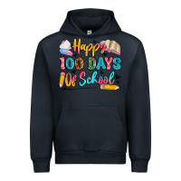 Navy happy 100 days of school Urban Hoodie - Artiststas