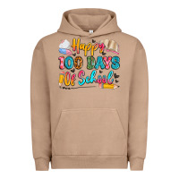 Pigment Burro happy 100 days of school Urban Hoodie - Artiststas