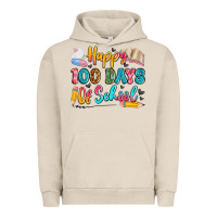 Pigment French Oak happy 100 days of school Urban Hoodie - Artiststas
