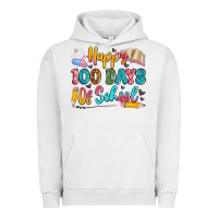 Pigment Lunar Rock happy 100 days of school Urban Hoodie - Artiststas
