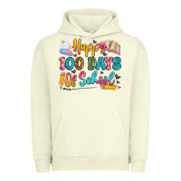 Pigment Pistachio happy 100 days of school Urban Hoodie - Artiststas