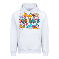 White happy 100 days of school Urban Hoodie - Artiststas