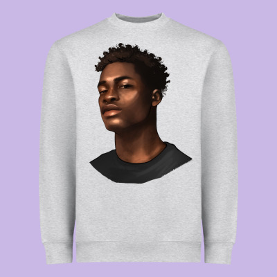 Heavyweight Sweatshirt afro man