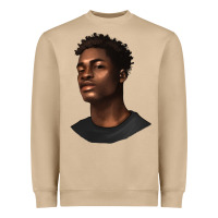 Mushroom afro man Heavyweight Sweatshirt - texasbilliewilder