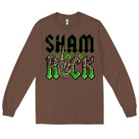 Chestnut St. Patrick's shamrock Long Sleeve Tee - OliviaCreatesArt