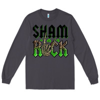 Smoke St. Patrick's shamrock Long Sleeve Tee - OliviaCreatesArt