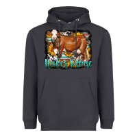 Smoke Western Heifer Please Simmental Cow Heavyweight Hoodie - LillyAllenDesigns