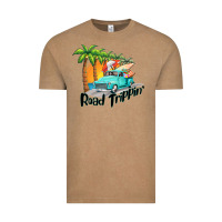 Vintage Coffee road trippin Vintage Tee - BarkalooDesign