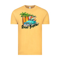 Vintage Mustard road trippin Vintage Tee - BarkalooDesign