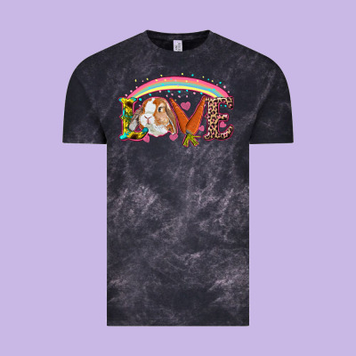 Easter Bunny Love Vintage Tee Designed By Ranaportraitstore