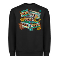 Black 90s country casette tapes Heavyweight Sweatshirt - texasbilliewilder