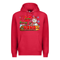 Cardinal i love being a nana Premium Hoodie - MaliasSmallBusiness