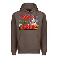 Coffee i love being a nana Premium Hoodie - MaliasSmallBusiness