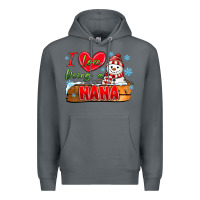 Rock i love being a nana Premium Hoodie - MaliasSmallBusiness