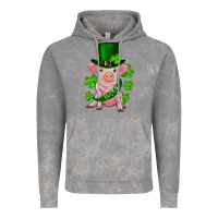 Cloud Rock st. patricks day lucky baby pig Vintage Hoodie - RanaPortraitStore