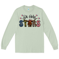 Matcha oh my stars Long Sleeve Tee - CowhideDigitalArt