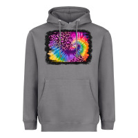 Storm tie dye leopard glitter background Heavyweight Hoodie - Jasminsmagicworld