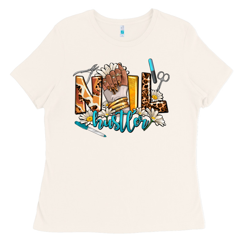 Nail Hustler Ladies Tee by AdoDesignShop | Teevron