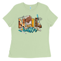Matcha nail hustler Ladies Tee - AdoDesignShop