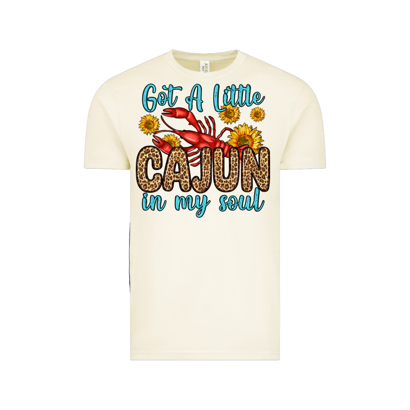Got A Little Cajun In My Soul Vintage Tee by Zillion Design Studio | Teevron