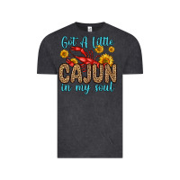 Vintage Black got a little cajun in my soul Vintage Tee - Zillion Design Studio
