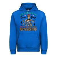 Cobalt some days i rock it some days it rocks me either w Urban Hoodie - Artiststas