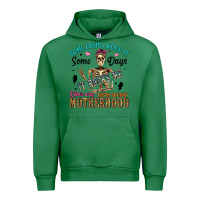 Emerald some days i rock it some days it rocks me either w Urban Hoodie - Artiststas
