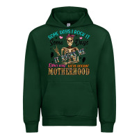 Forest Green some days i rock it some days it rocks me either w Urban Hoodie - Artiststas