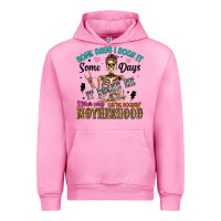 Fuchsia Pink some days i rock it some days it rocks me either w Urban Hoodie - Artiststas