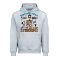 Heather Grey some days i rock it some days it rocks me either w Urban Hoodie - Artiststas