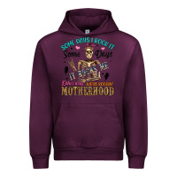 Mauve Wine some days i rock it some days it rocks me either w Urban Hoodie - Artiststas