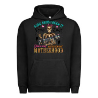 Pigment Black some days i rock it some days it rocks me either w Urban Hoodie - Artiststas