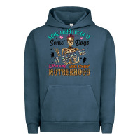 Pigment Midnight Navy some days i rock it some days it rocks me either w Urban Hoodie - Artiststas
