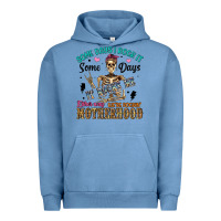 Pigment Pebble Blue some days i rock it some days it rocks me either w Urban Hoodie - Artiststas