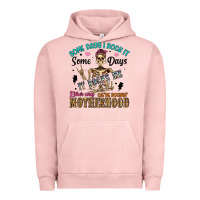 Pigment Salmon some days i rock it some days it rocks me either w Urban Hoodie - Artiststas