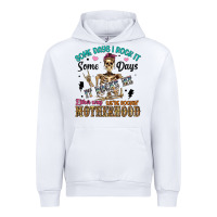 White some days i rock it some days it rocks me either w Urban Hoodie - Artiststas