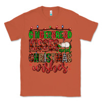 Copper gingerbread kisses and christmas wishes Classic Tee - FaDigitalArtStudio