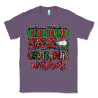 Lavender gingerbread kisses and christmas wishes Classic Tee - FaDigitalArtStudio