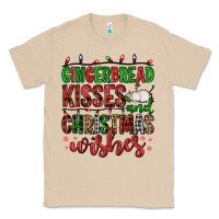 Gingerbread Kisses And Christmas Wishes Classic Tee | Teevron