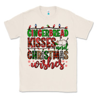 Natural gingerbread kisses and christmas wishes Classic Tee - FaDigitalArtStudio