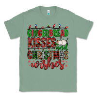 Sage gingerbread kisses and christmas wishes Classic Tee - FaDigitalArtStudio