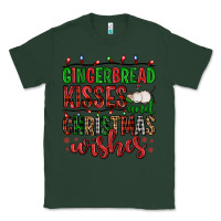 Sports Green gingerbread kisses and christmas wishes Classic Tee - FaDigitalArtStudio