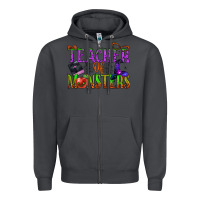 Smoke teacher of monsters Zipper Hoodie - BundleAndBundleShop
