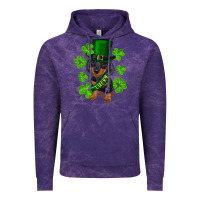 Cloud Purple st. patricks day lucky dachshund puppy Vintage Hoodie - RanaPortraitStore