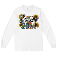White senior 2024 Long Sleeve Tee - RacoonDesign