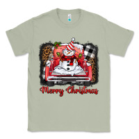 Matcha merry christmas truck snowman Classic Tee - BarkalooDesign