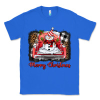 True Royal merry christmas truck snowman Classic Tee - BarkalooDesign