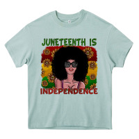 Juneteenth Is Independence Heavy Core Tee | Teevron