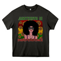 Asphalt juneteenth is independence Heavy Core Tee - SublimationCraftShop