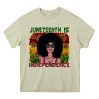 Mossy juneteenth is independence Heavy Core Tee - SublimationCraftShop